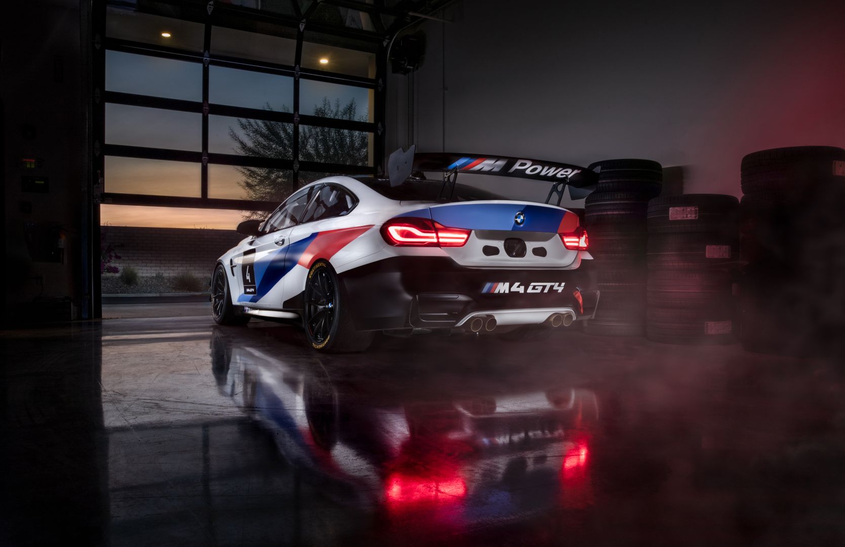 Ready to move.... BMW M4 GT4 #BMW #BMWRacing