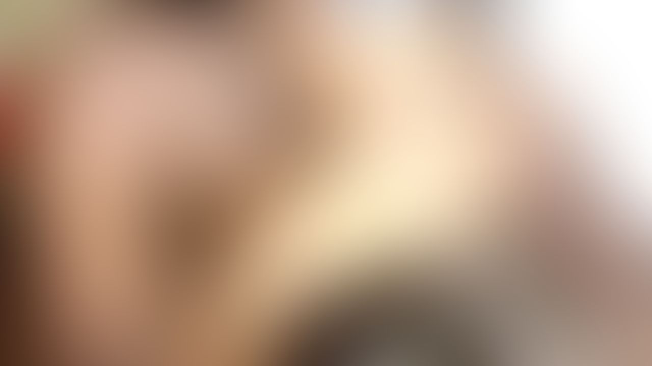 Her First time trying both holes