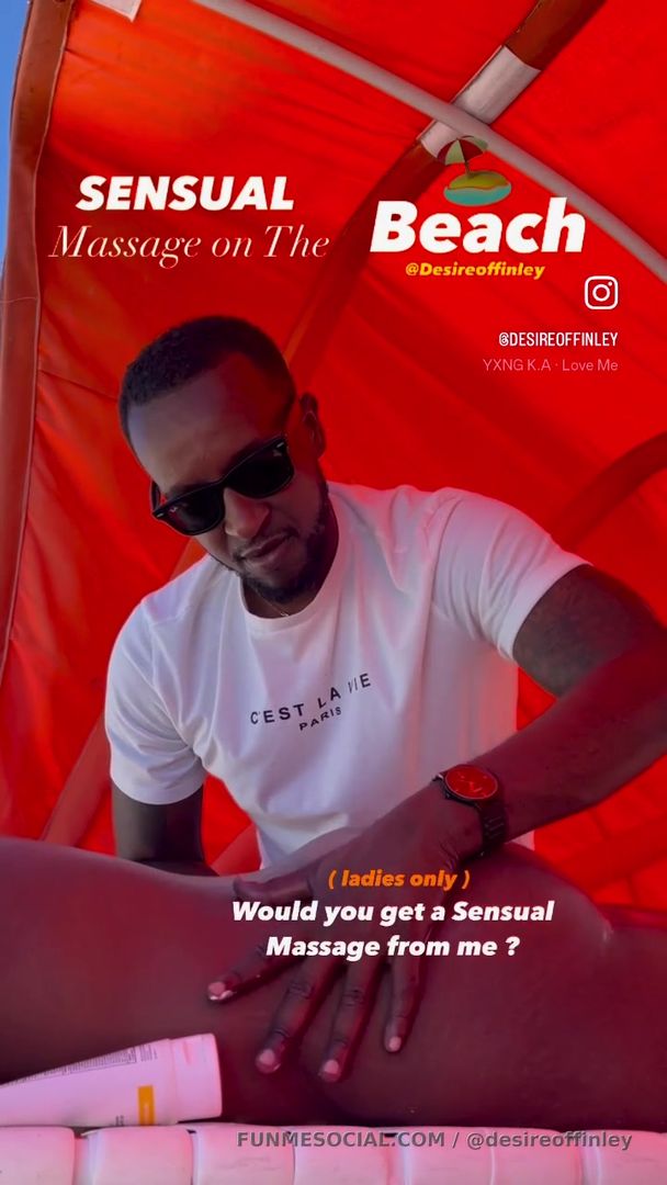 Have you Experienced a 😽Sensual Massage on the 🏖️ Beach?